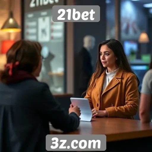 Experiência de atendimento ao cliente no 21bet